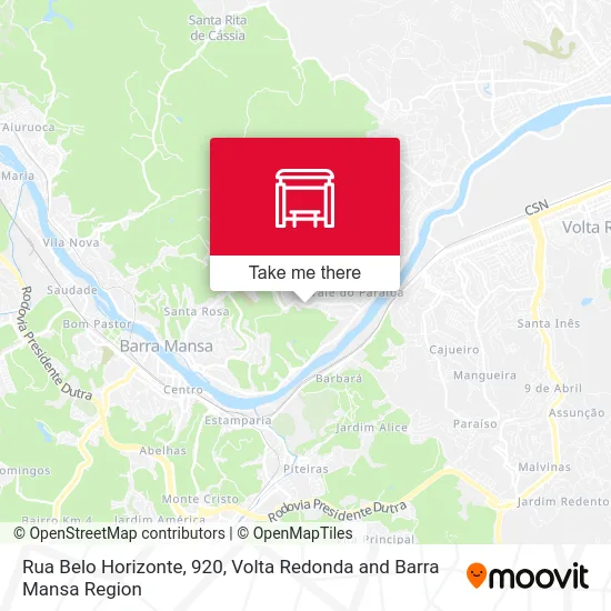 Rua Belo Horizonte, 920 map
