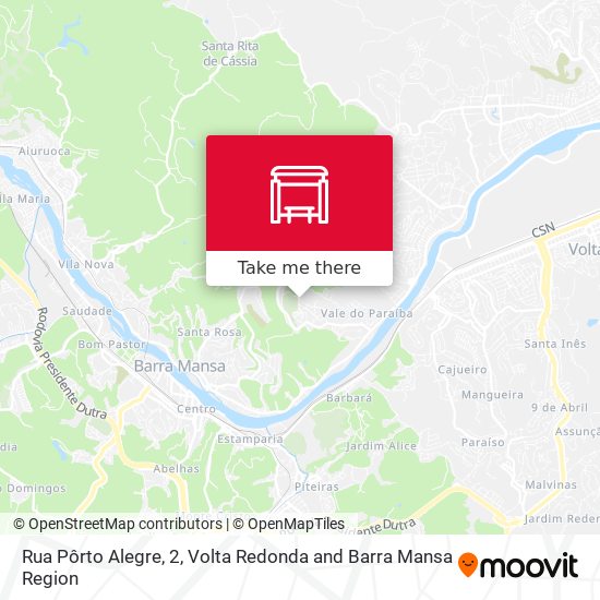 Rua Pôrto Alegre, 2 map