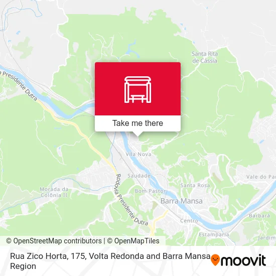 Rua Zico Horta, 175 map