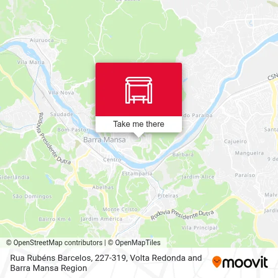 Rua Rubéns Barcelos, 227-319 map