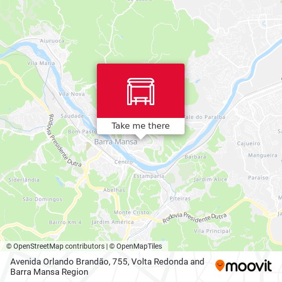 Avenida Orlando Brandão, 755 map
