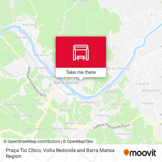 Praça Tio Chico map