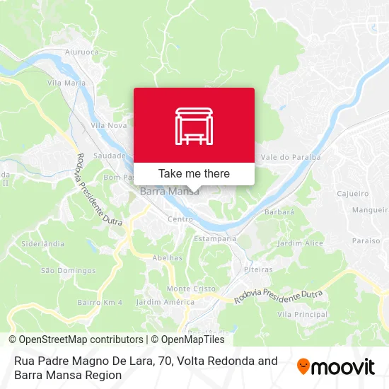 Rua Padre Magno De Lara, 70 map