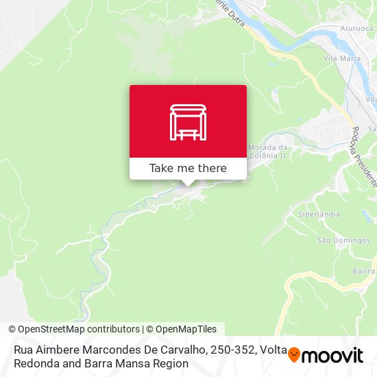 Mapa Rua Aimbere Marcondes De Carvalho, 250-352