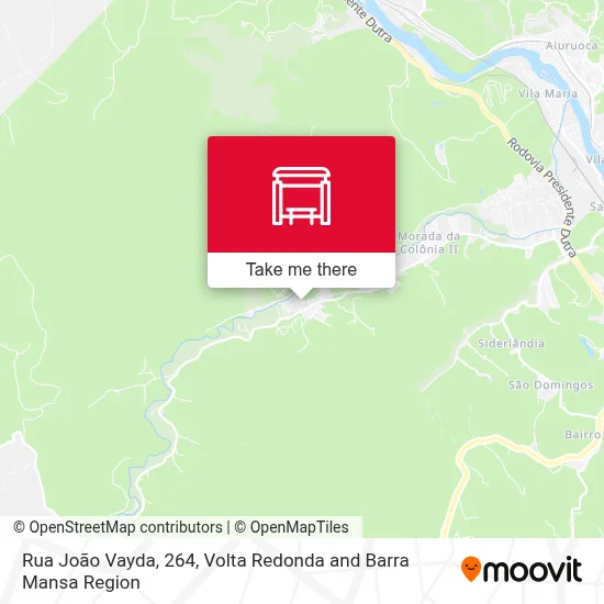 Rua João Vayda, 264 map