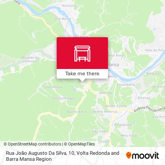 Rua João Augusto Da Silva, 10 map