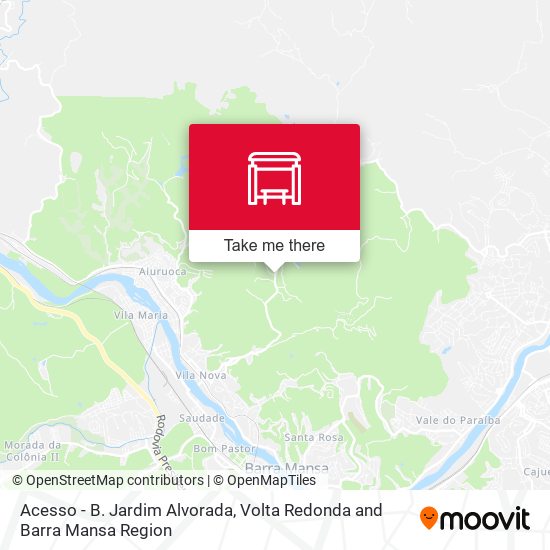 Acesso - B. Jardim Alvorada map