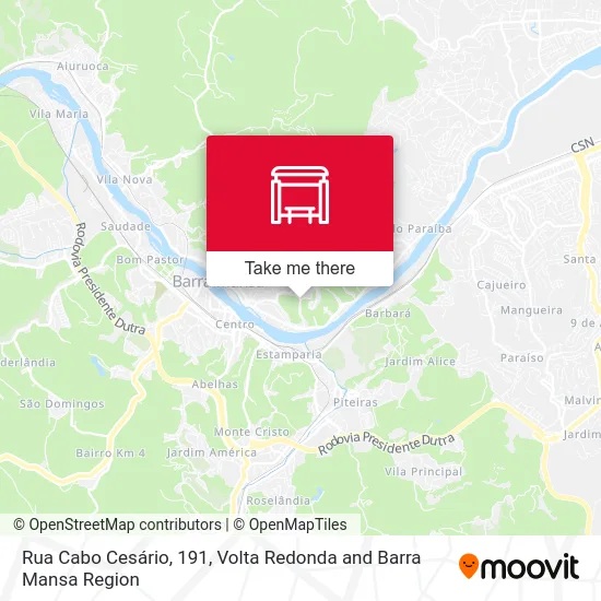 Rua Cabo Cesário, 191 map