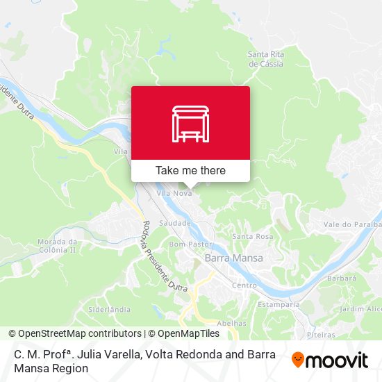 C. M. Profª. Julia Varella map