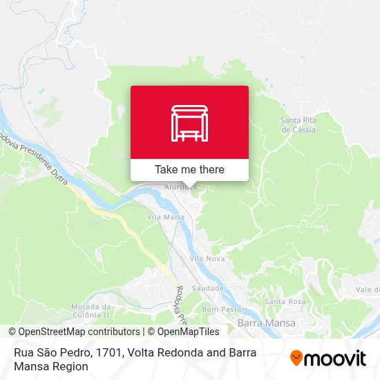 Rua São Pedro, 1701 map