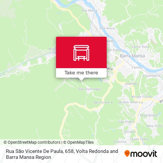 Rua São Vicente De Paula, 658 map