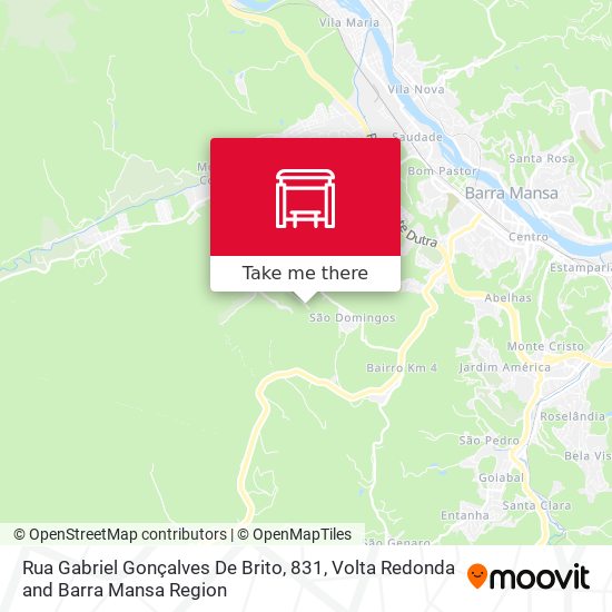 Rua Gabriel Gonçalves De Brito, 831 map