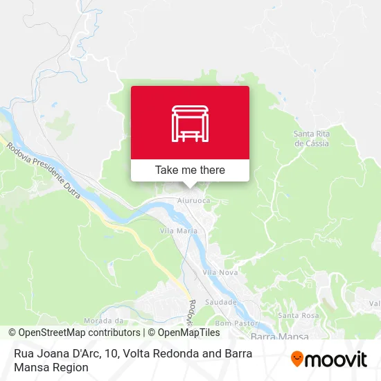 Rua Joana D'Arc, 10 map