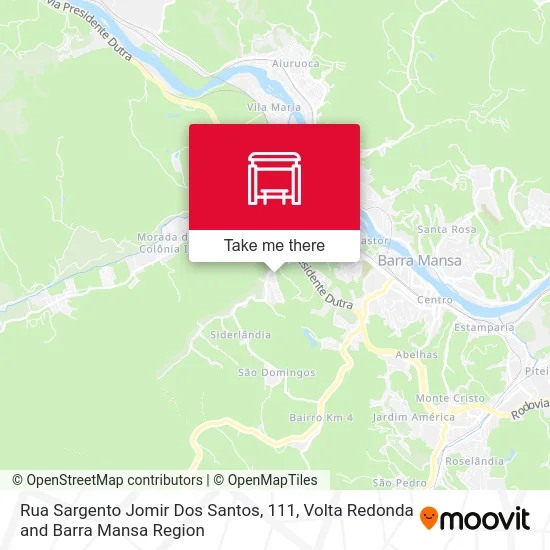 Rua Sargento Jomir Dos Santos, 111 map