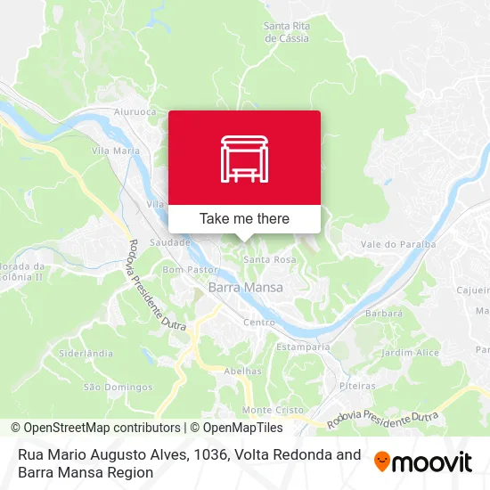 Rua Mario Augusto Alves, 1036 map