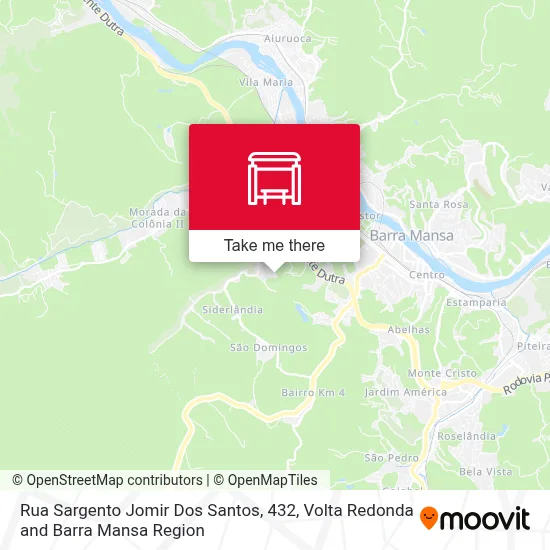 Rua Sargento Jomir Dos Santos, 432 map