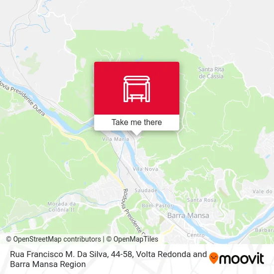 Rua Francisco M. Da Silva, 44-58 map