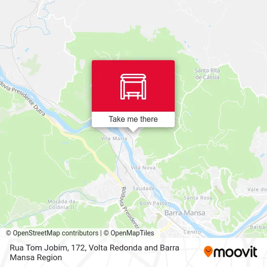 Rua Tom Jobim, 172 map