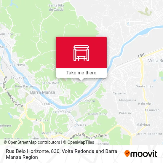 Rua Belo Horizonte, 830 map