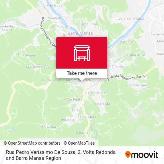 Rua Pedro Veríssimo De Souza, 2 map
