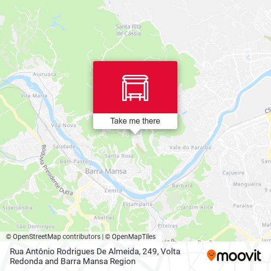 Rua Antônio Rodrigues De Almeida, 249 map