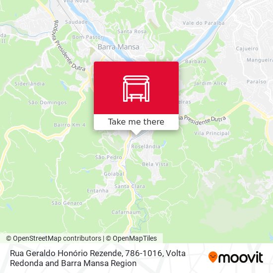 Rua Geraldo Honório Rezende, 786-1016 map