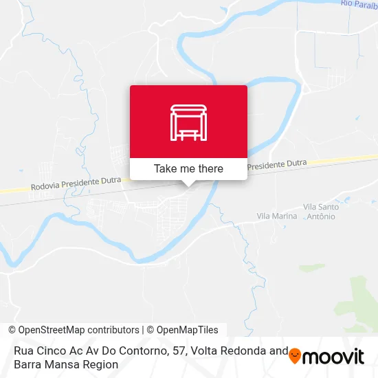Rua Cinco Ac Av Do Contorno, 57 map