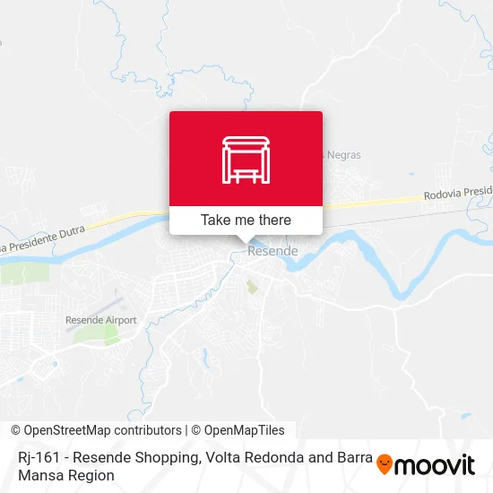 Rj-161 - Resende Shopping map