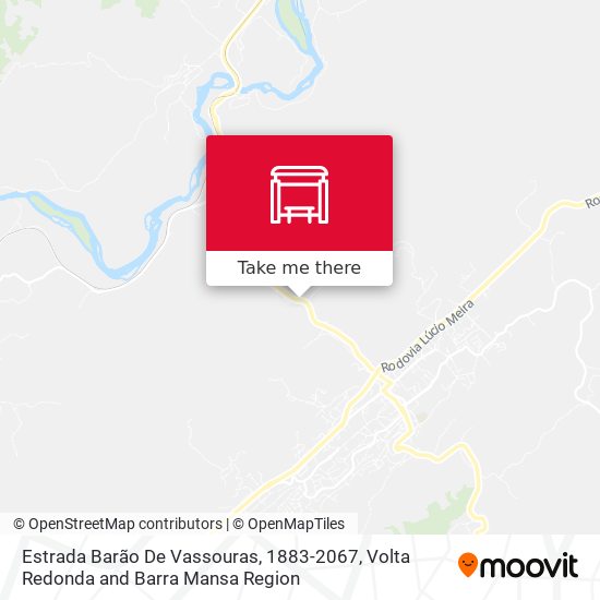 Estrada Barão De Vassouras, 1883-2067 map