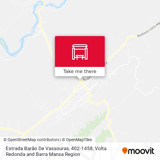 Estrada Barão De Vassouras, 402-1458 map