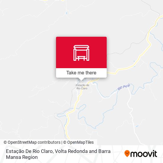 Estação De Rio Claro map