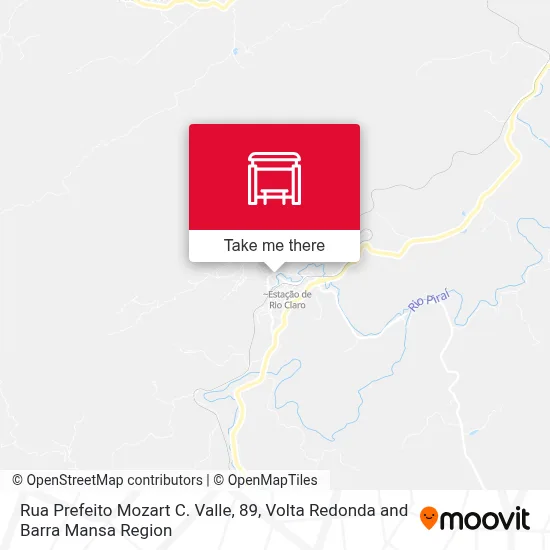Rua Prefeito Mozart C. Valle, 89 map