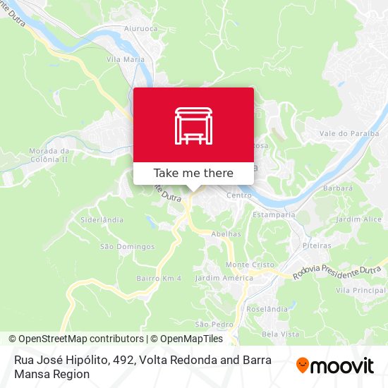 Rua José Hipólito, 492 map