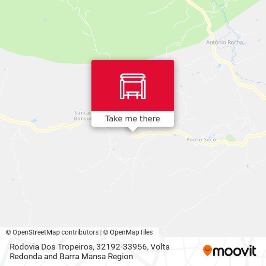 Rodovia Dos Tropeiros, 32192-33956 map