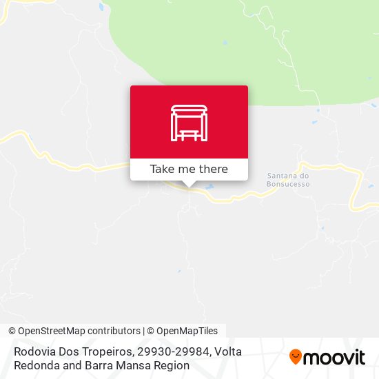 Rodovia Dos Tropeiros, 29930-29984 map