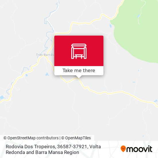 Rodovia Dos Tropeiros, 36587-37921 map