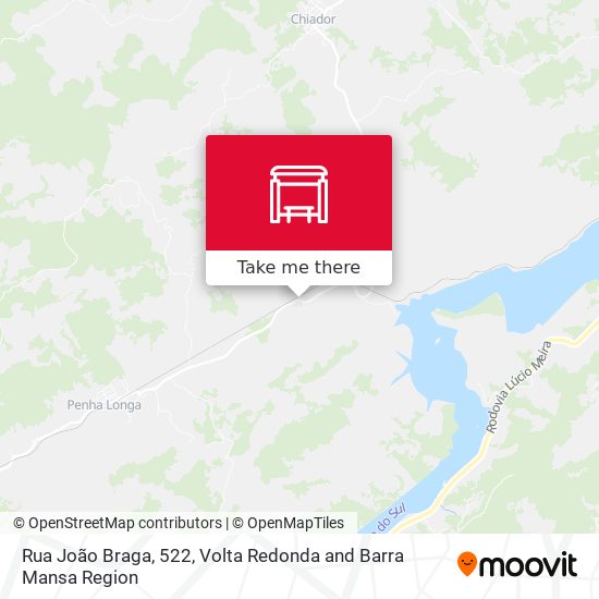 Rua João Braga, 522 map