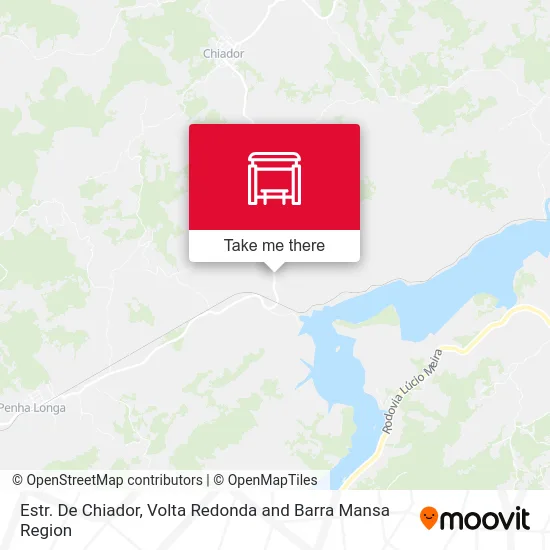 Estr. De Chiador map