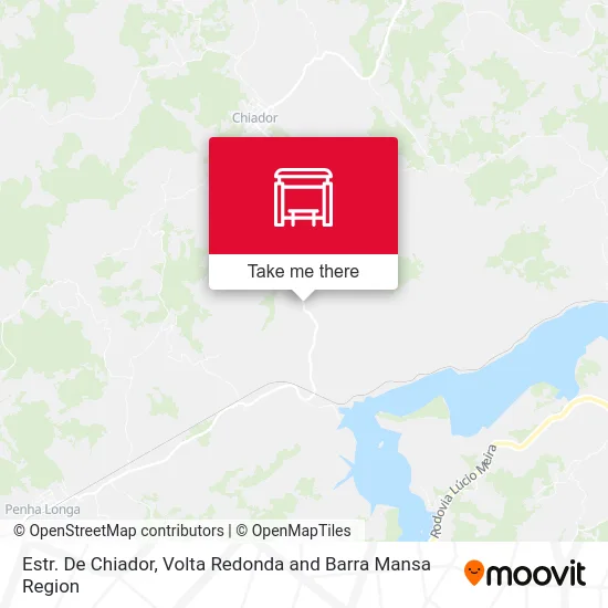 Estr. De Chiador map