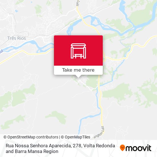 Rua Nossa Senhora Aparecida, 278 map