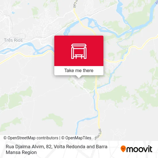 Rua Djalma Alvim, 82 map