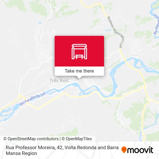 Rua Professor Moreira, 42 map