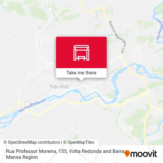 Rua Professor Moreira, 155 map