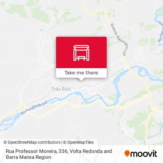Rua Professor Moreira, 336 map