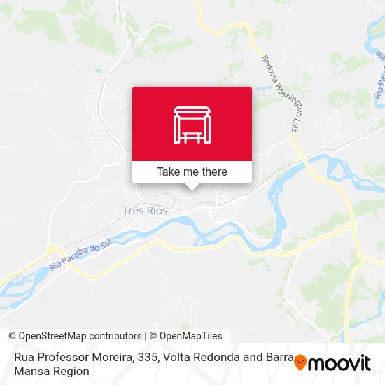 Rua Professor Moreira, 335 map