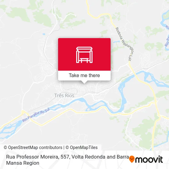 Rua Professor Moreira, 557 map