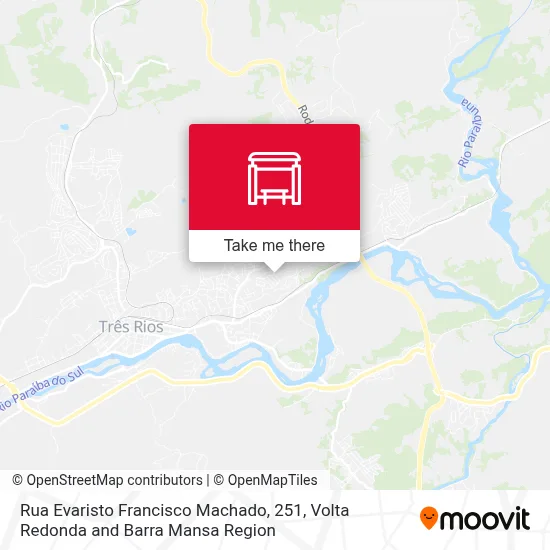 Rua Evaristo Francisco Machado, 251 map