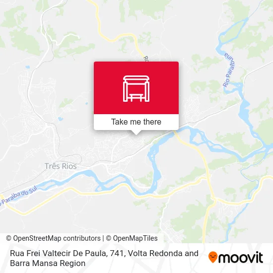 Rua Frei Valtecir De Paula, 741 map