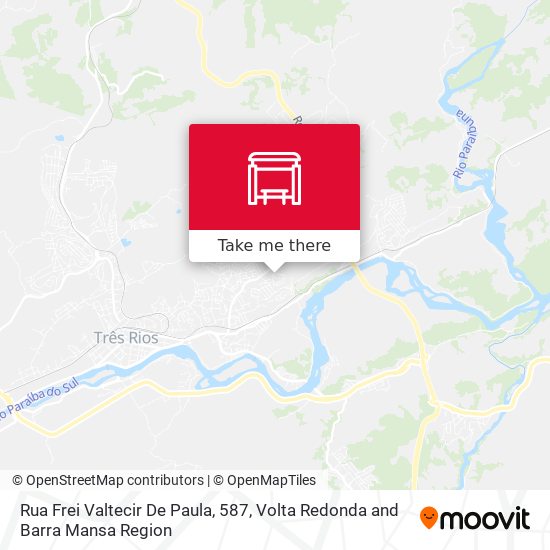 Rua Frei Valtecir De Paula, 587 map