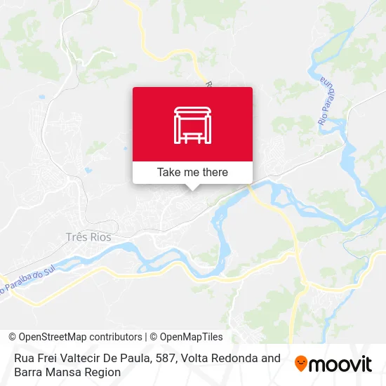 Rua Frei Valtecir De Paula, 587 map